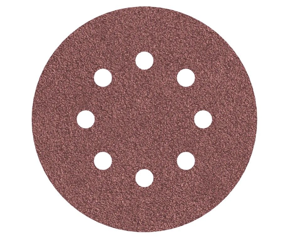 BOSCH PRO E466 SANDING DISC, 125 MM, G180, 5 PCS (2608621581)