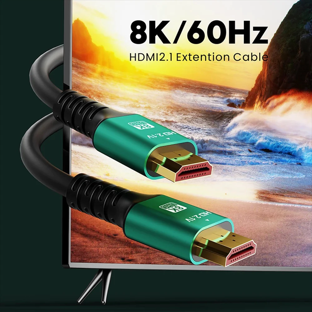 8K Ultra HD 2.1V Premium High-Speed HDMI Cable 15meter - E2122