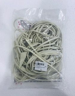 207 RUBBER BAND WHITE 200G