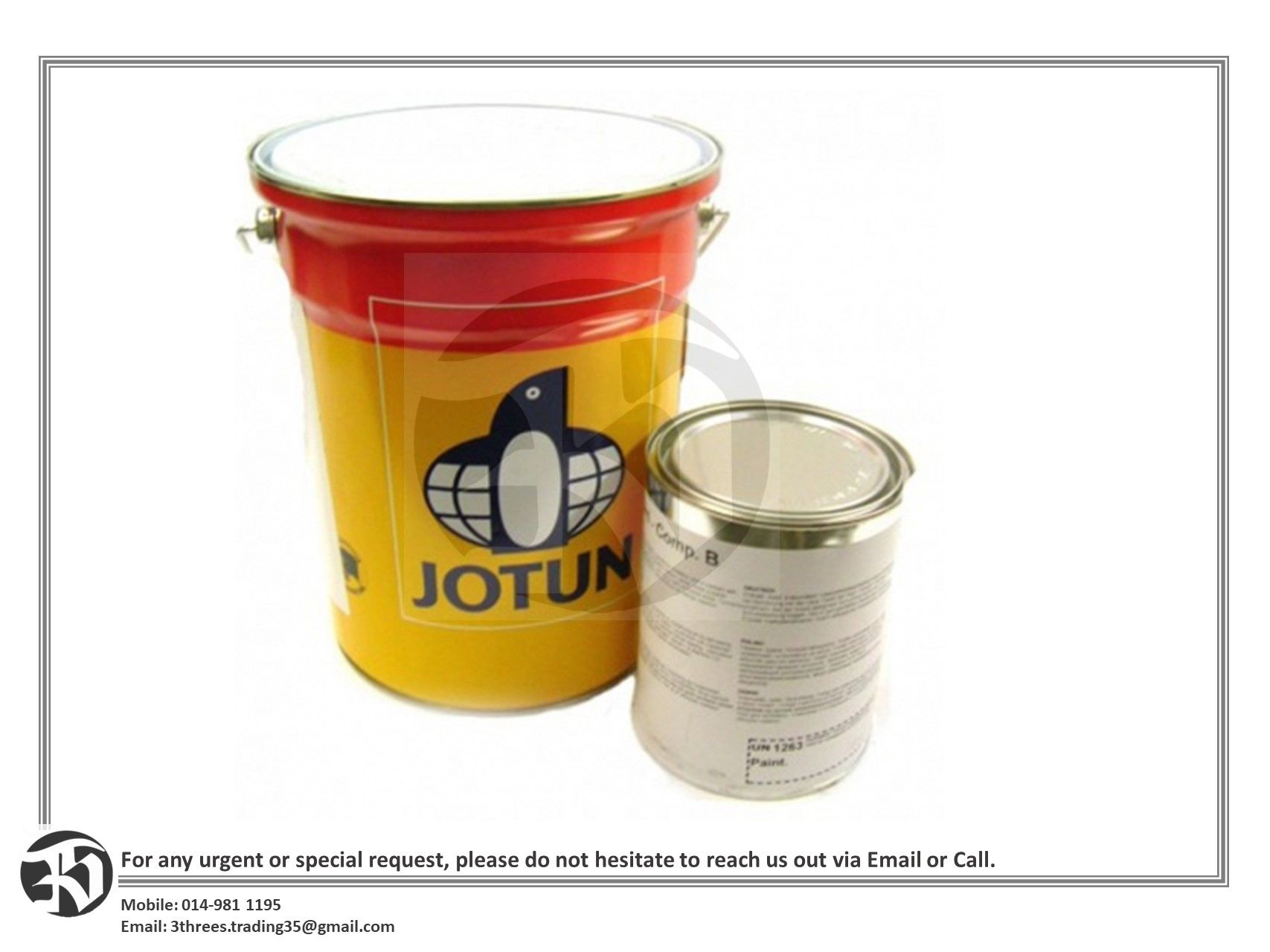 Jotun Jotatemp 540 Zinc - 9.32L Blue Grey
