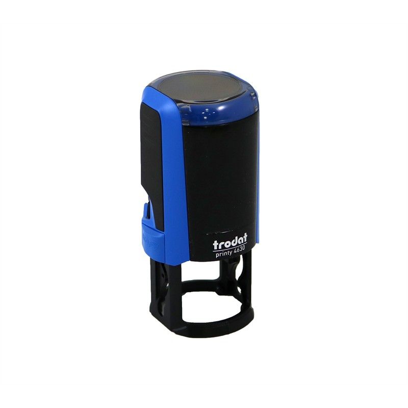 Trodat Preink Round 4630 Pre-ink Rubber Stamp 30mm with logo