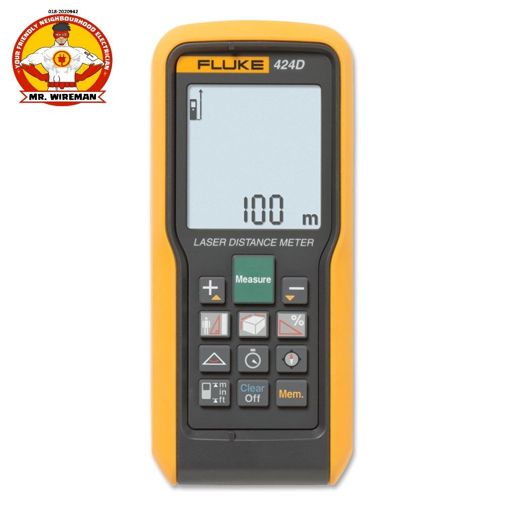 Fluke 424D Laser Distance Meter