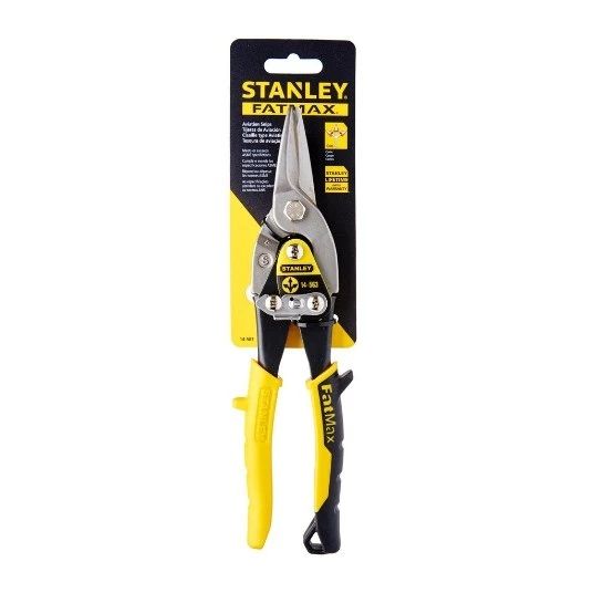 (ORIGINAL) 10" STANLEY FATMAX 14-563 14563 AVIATION SNIPS PLATE CUTTER (10INCH)