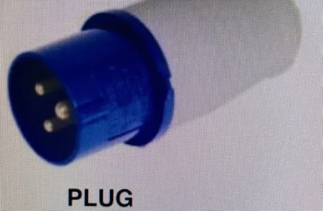 Commando 16a 3Pin Plug