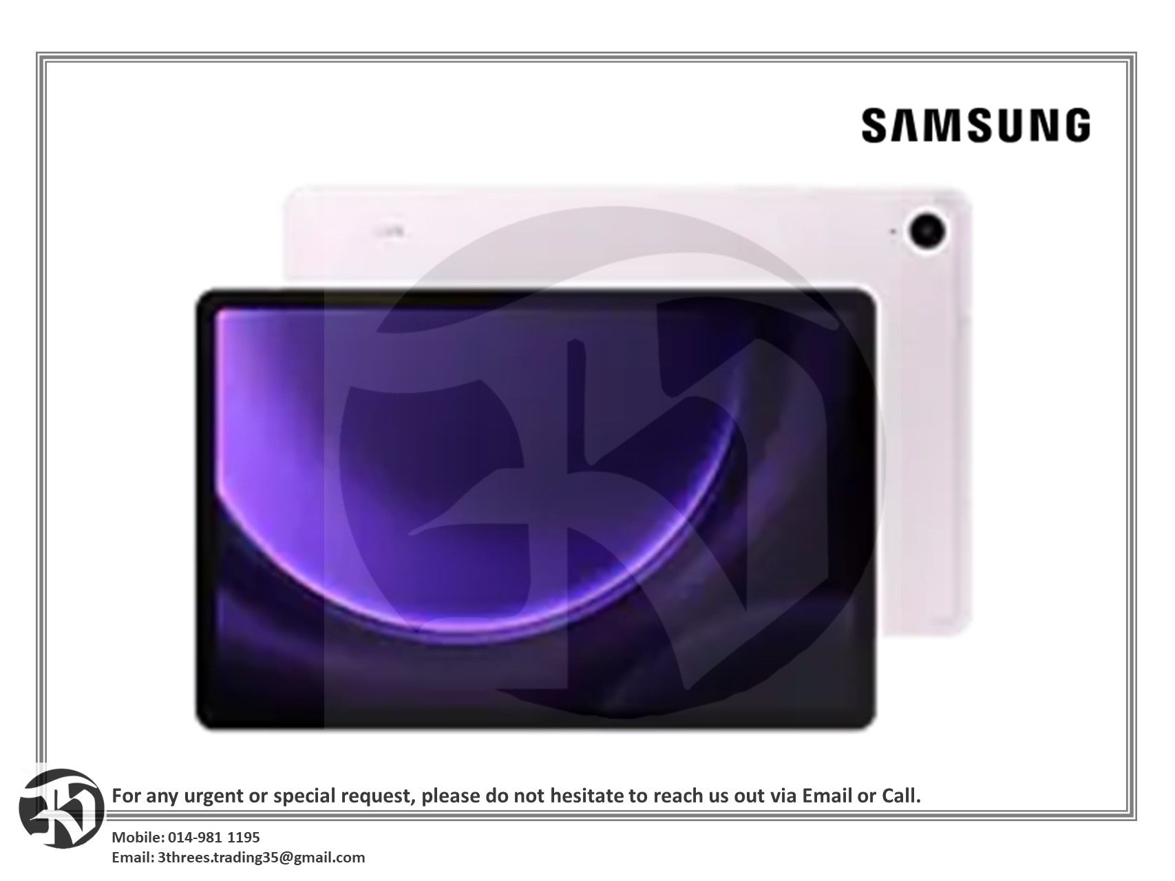 SAMSUNG Galaxy Tab S9 FE 5G WiFi