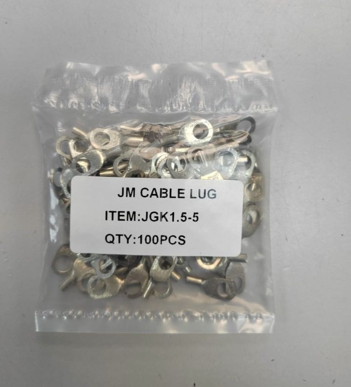 JM CABLE LUG 1.5MMX M5 (100/PACK) CABLE LUG 1.5MM X 5 M ( 100/PACK)
