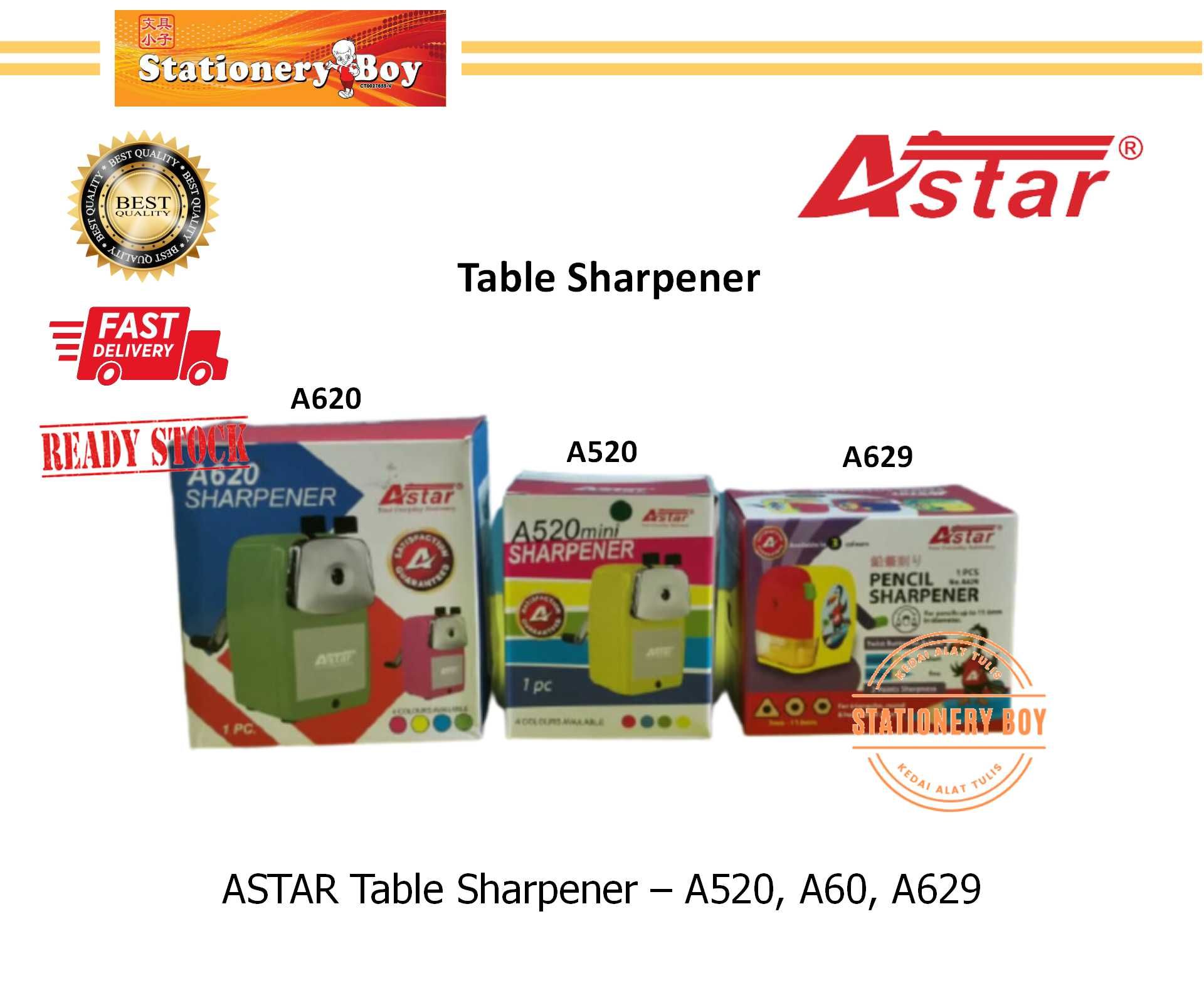 ASTAR Table Sharpener / Pengasah Pensel Meja - A520, A620, A629