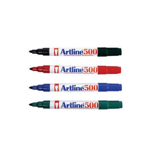 Artline Whiteboard Marker 500A Black,Red,Blue ( * FREE DELIVERY )