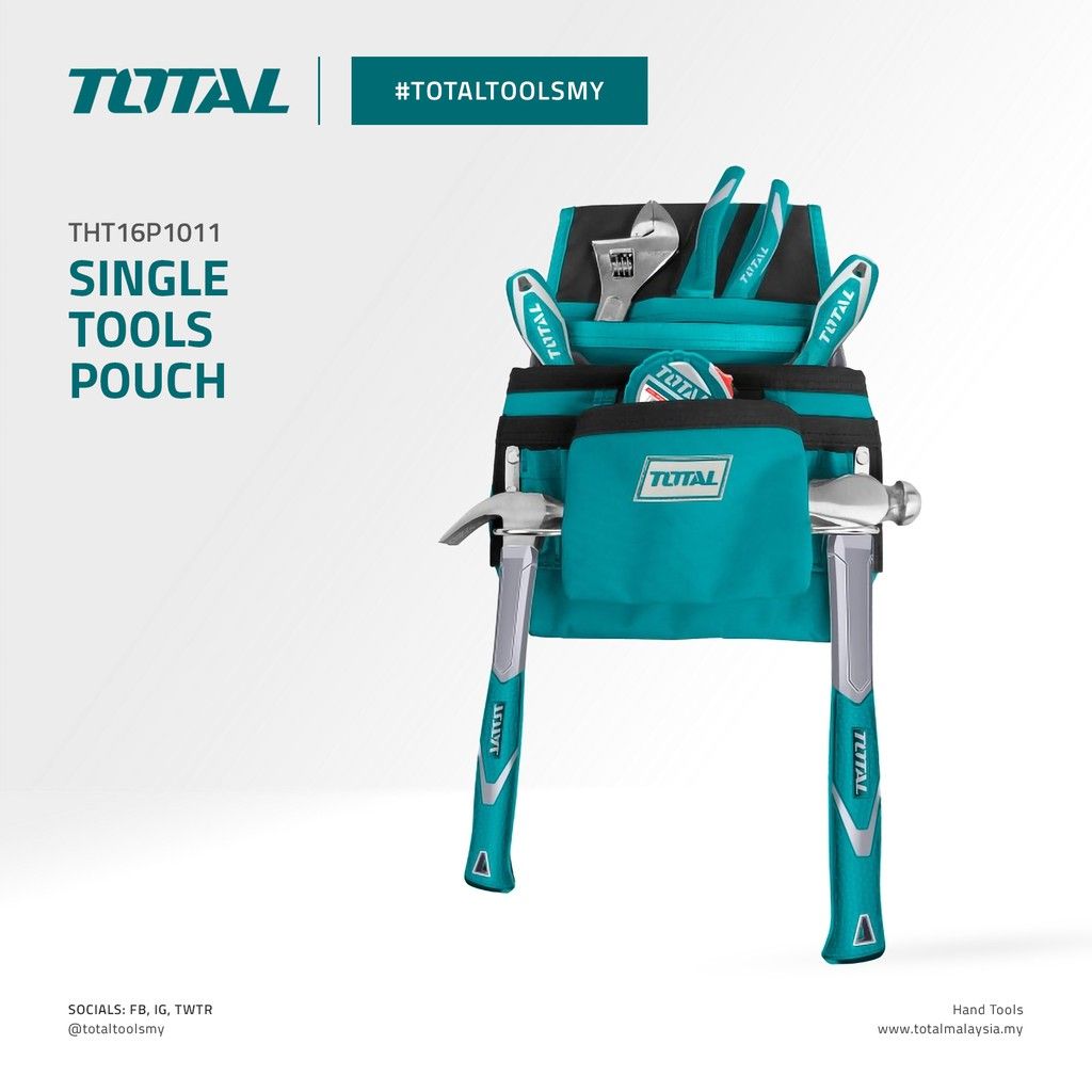 TOTAL SINGLE TOOLS POUCH THT16P1011