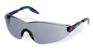 3M 2741 Series Safety Eyewear Grey Tint Anti-Scratch and Anti-Fog Lens