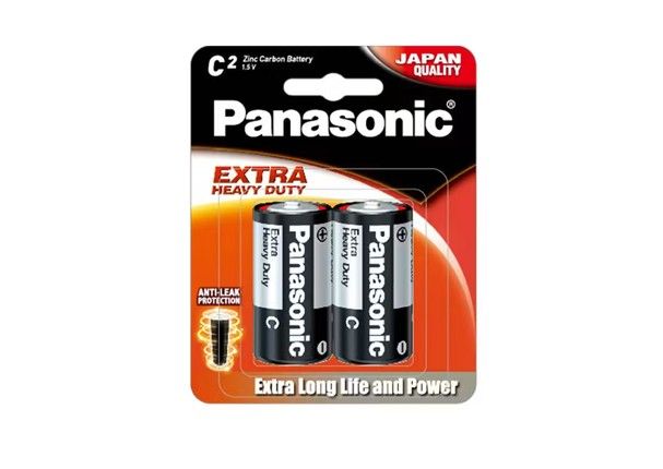 PANASONIC Battery Extra Heavy Duty C UM-2SHD/2B (2PCS) / Bateri Berat Tambahan C
