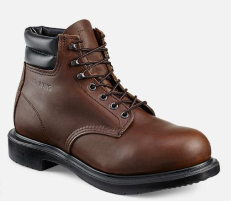 RED WING 2545 MEN鈥橲 SUPERSOLE庐 X 6 INCH SAFETY TOE BOOT