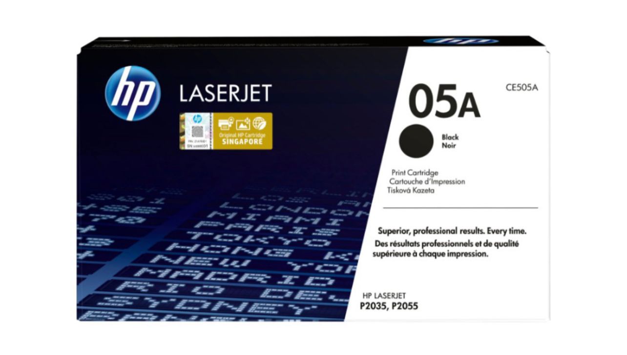 HP CE505A PRINTER TONER - BLACK / HP / OSA / CE-595A