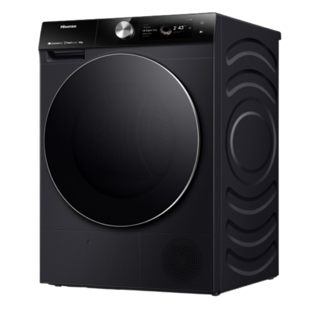 Hisense Heat Pump Dryer 10.5kg Auto Dry Quick Dry (Black)