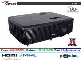 OPTOMA S341 3500 LUMENS SVGA PROJECTOR