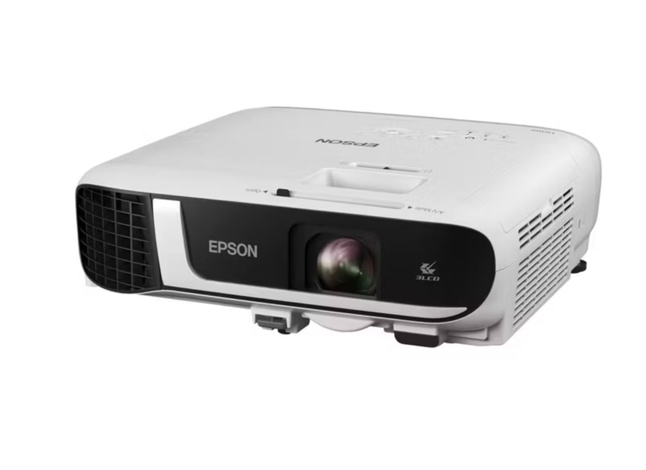 EPSON EB-FH54 FHD 4100 Lumen 3LCD Wireless Projector with HDMI Cable (Replacement for EB-FH52)