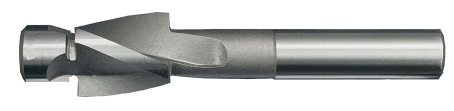 Sherwood Counterbore, 6mm, High Speed Steel, 3 fl, Plain Shank, Uncoated SHR0213520K