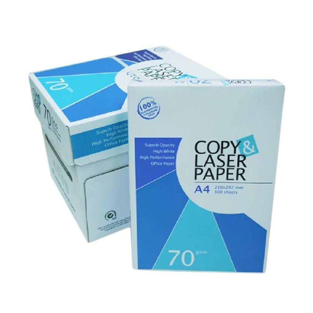 70GSM A4 PAPER COPY LASER 440S 210 X 297MM