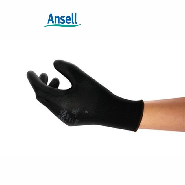 Ansell EDGE® 48-126 High Level Abrasion Resistance PU Coating Work Glove (12Pairs)- SIZE 9 