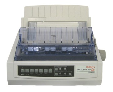 Genuine Malaysia OKI Warranty - OKI ML320T Plus (c/w Power Cord & USB Cable) PRINTER