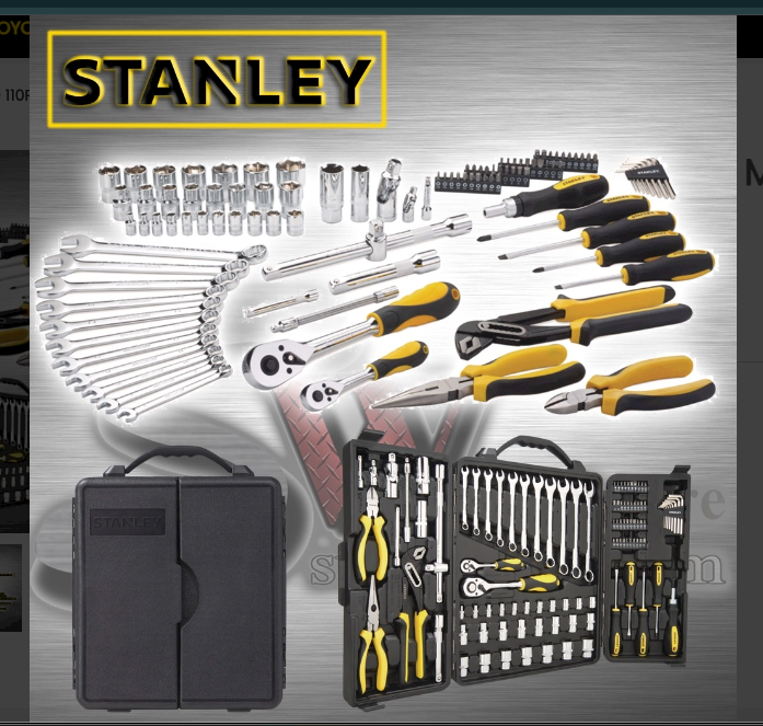 STANLEY 110Pcs Multi Tools Set Tool Kit Set