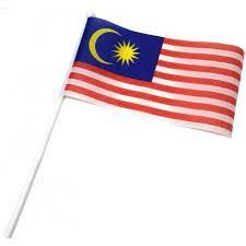 QS BENDERA TANGAN MALAYSIA HANDFLAG