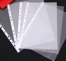 RELIANCE A4 (CLEAR) FILE HOLDER REFILL SHEET 11 HOLES