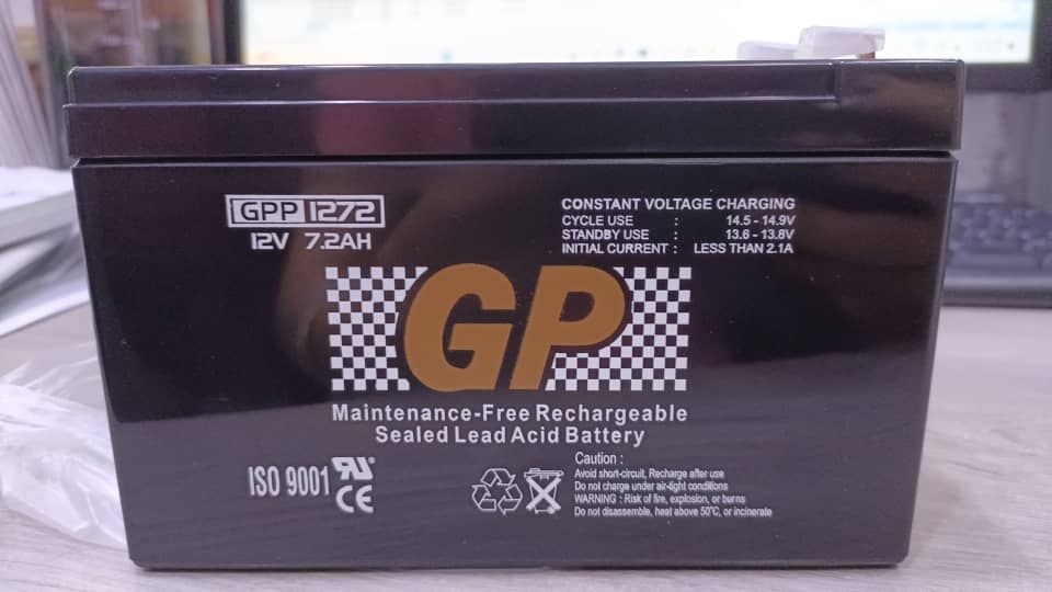 GP 12V7.2AH Battery