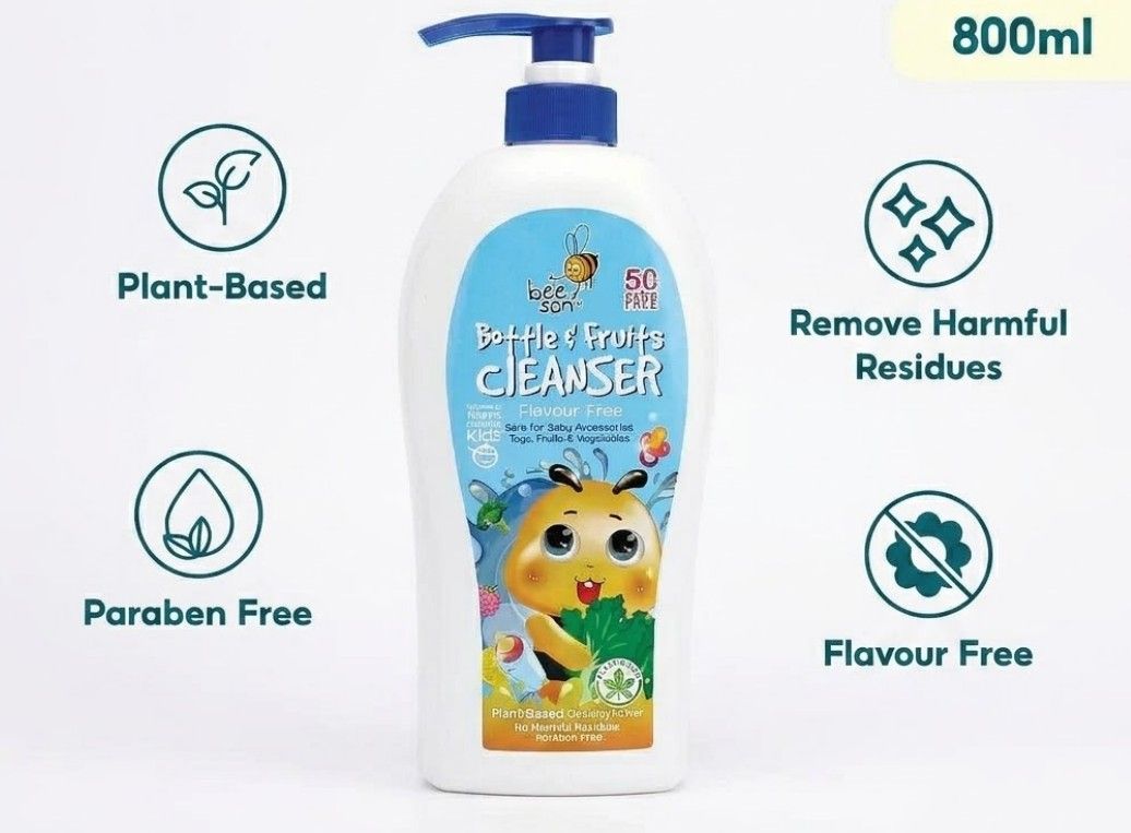 Beeson Liquid Cleanser 400ml / 800ml Flavour Free Tangy Orange 22010 22011 22020 Flvr Fre 800ML SL-22010-22011-KK