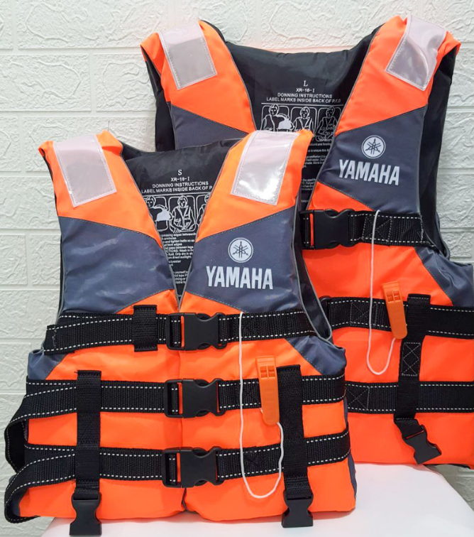 Yamaha Life Vest Jacket High End Quality Adults Marine Safety Outdoor Water Sport Fishing Swimming Boating