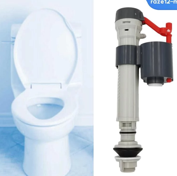 Toilet Fill Valve Flush Valves Adjustable Height Toilet Cistern Bottom Entry Inlet Flush Valve for Toilet