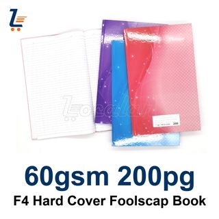 Hard Cover Foolscap 200pg