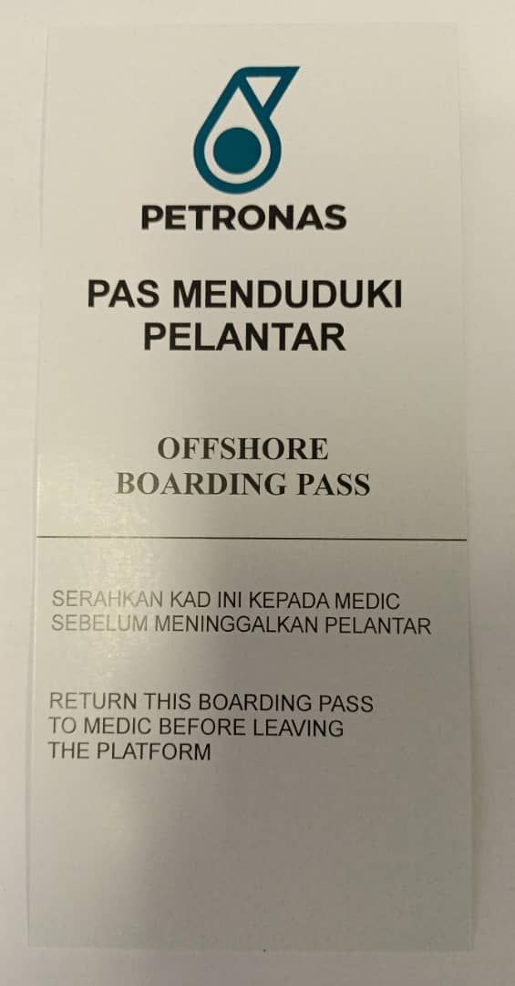 *Bording Pass Card