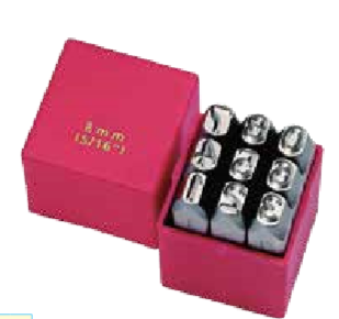 Temo 5mm Figure Hand Stamp Set (0 - 9)
