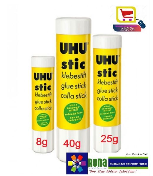 UHU Glue Stick 8g / 21g / 40g RTSB
