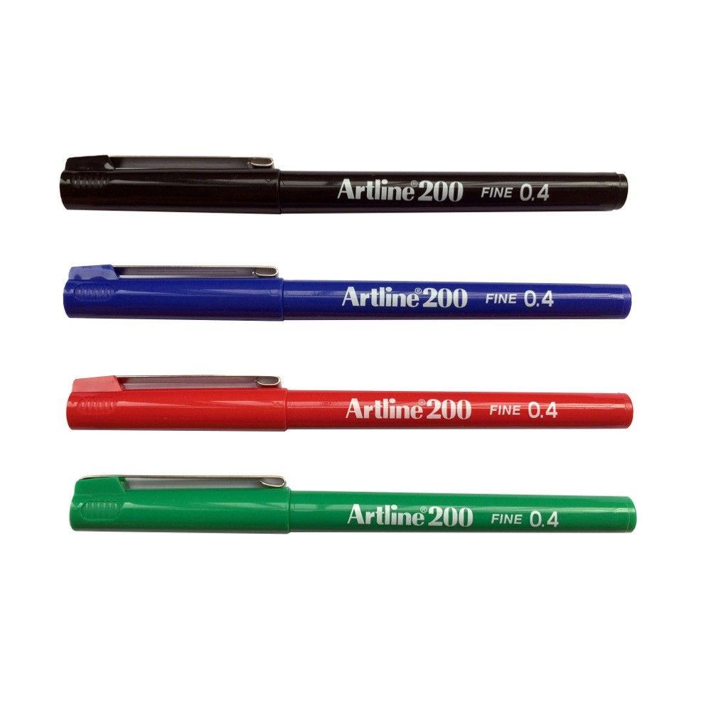 Artline EK-200 Fineliner 0.4MM Sign Pen