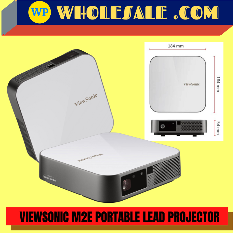 VIEWSONIC /M2e/INSTANT SMART 1080p PORTABLE LED PROJECTOR WITH HARMAN KARDON SPEAKERS/PROJECTOR/ LEAD PROJECTOR