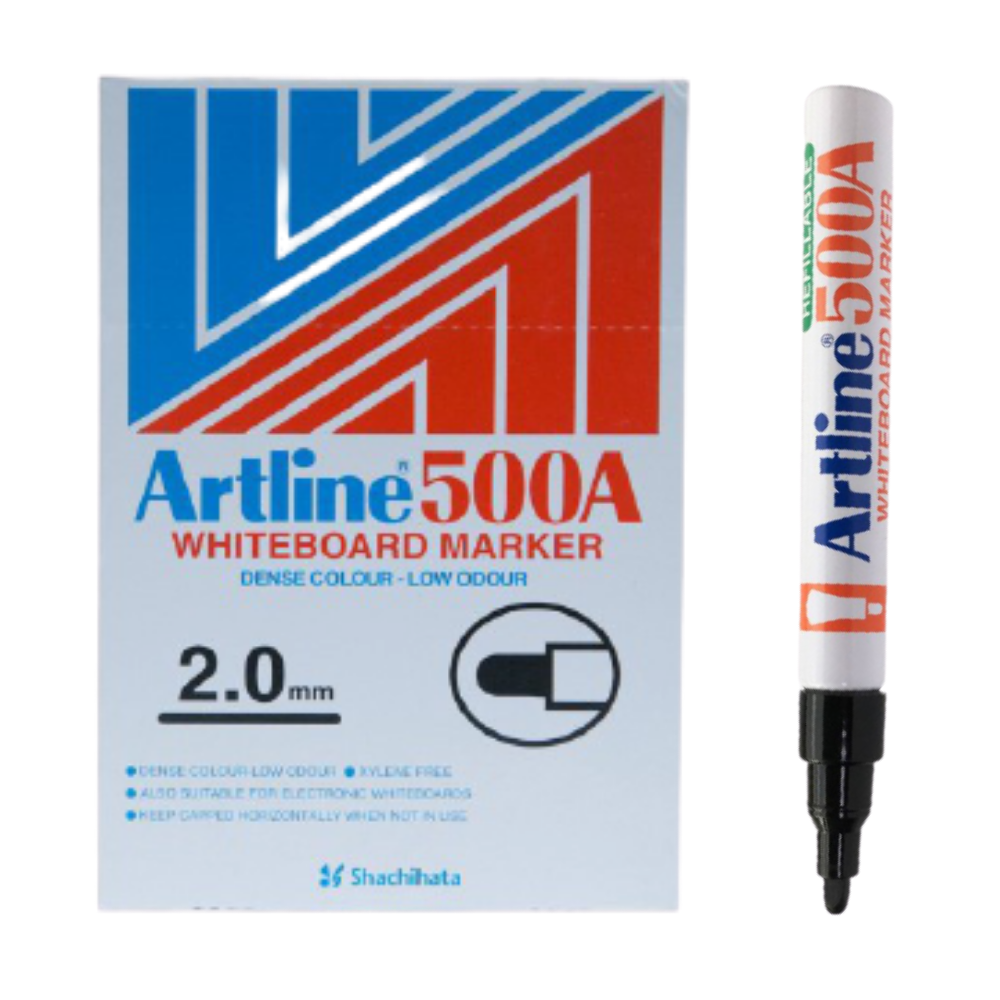 Artline 500A Whiteboard Marker Pen (12pcs/box)