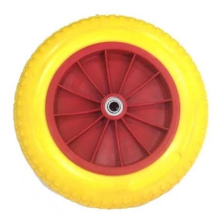 [PU Foam] Wheel Heavy Duty Wheel Barrow Tyre Tayar Kereta Sorong (PVC RIM)