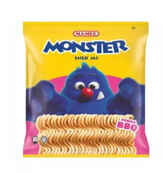 Mamee Monster BBQ Snack Noodles 30 x 25g