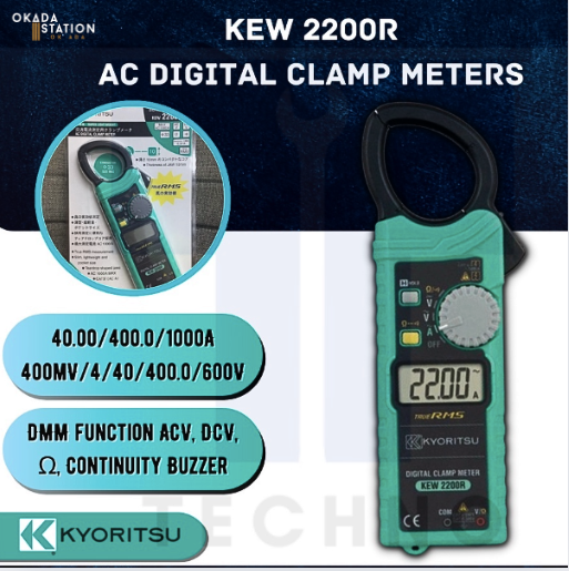 KYORITSU / CLAMP METER / 2200R / DIGITAL CLAMP METER