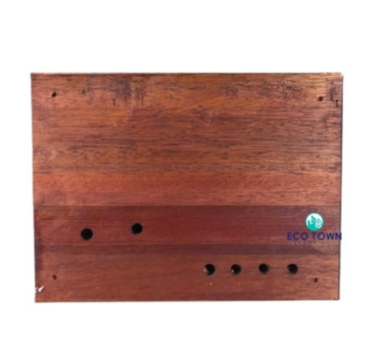 9 Inch x 12 Inch Meter Board Wood / Papan Meter Kayu with Hole