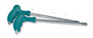 JONNESWAY TWO WAY STAR & TAMPERPROOF KEY, SIZE: T15 X 100MM