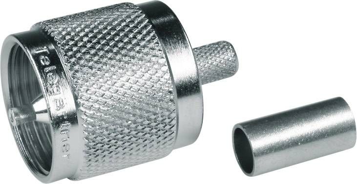 Telegartner *Telegartner 50 Ohm Straight Cable Mount, UHF Connector , Plug, RG213/U - J01040A0006