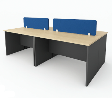 MEJA WORKSTATION 4 SEATER