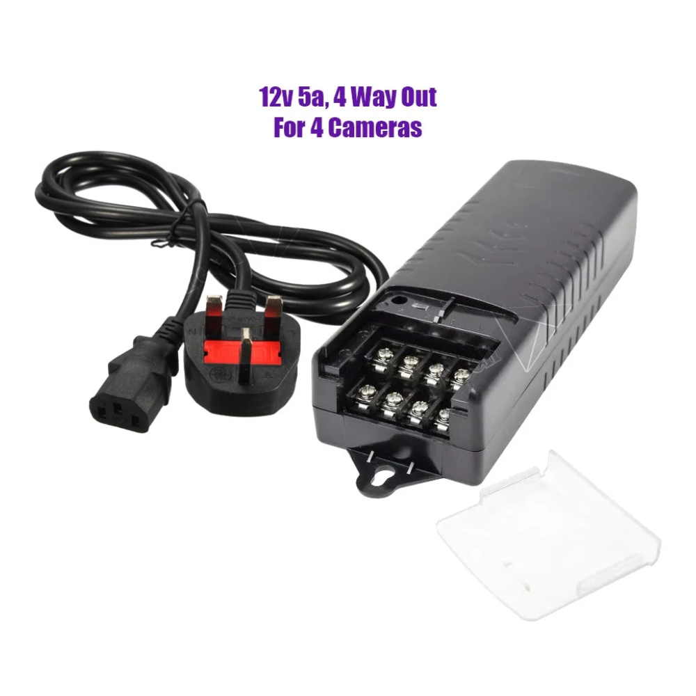 OEM Power Supply For Analog CCTV DC12V - 5.0A