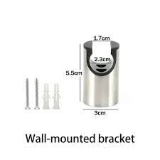 SUS304 STAINLESS STEEL WALL MOUNT HOLDER FOR HAND BIDET SPRAY BATHROOM FIXED BASE