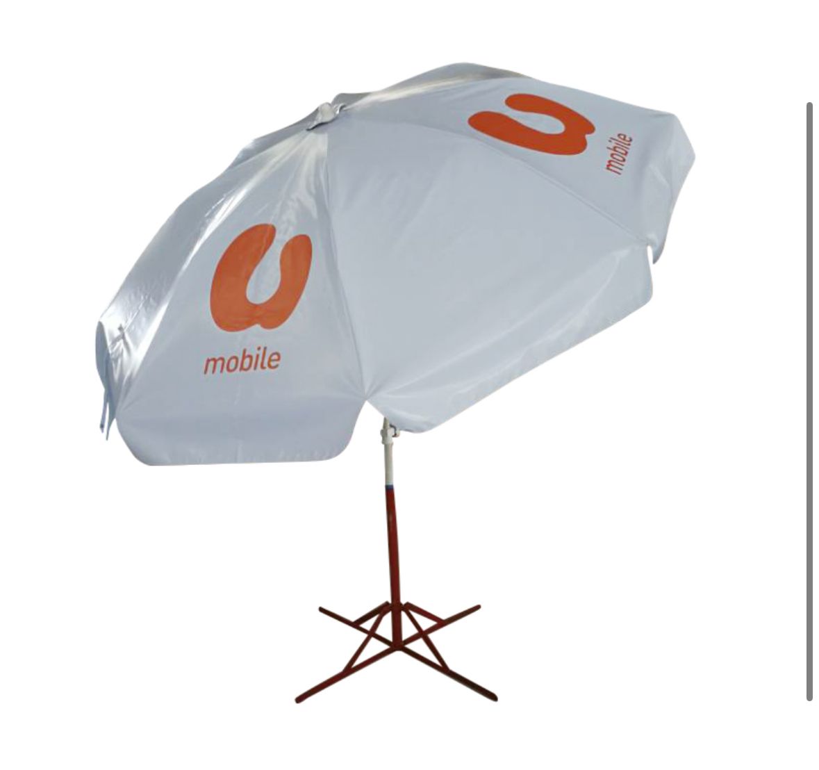 Canopy Round Parasol with Standee (Custome Made) With Printing