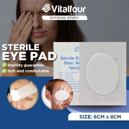 VITALFOUR STERILE EYE PAD (1PC/PACK)