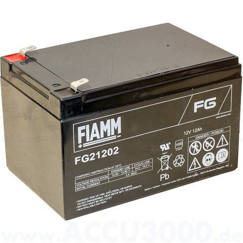 Fiamm *Fiamm 12V FG21202 Sealed Lead Acid Battery - 12Ah